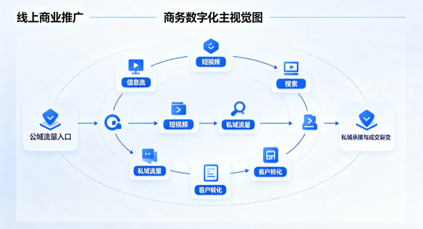 大庆线上商业推广怎么做？全域流量闭环搭建与低成本转化实战指南